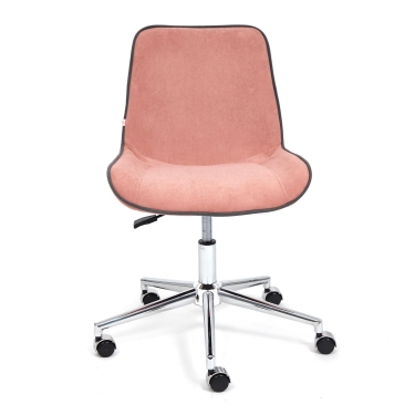 Кресло Tetchair STYLE флок , розовый, 137