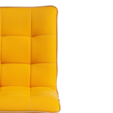 Кресло Tetchair ZERO ткань/кож/зам, желтый/бежевый, TW-27/36-34
