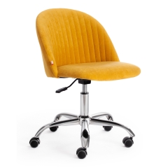 Кресло Tetchair MELODY велюр Clermon, горчичный, 170