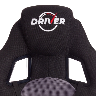 Кресло Tetchair DRIVER 22 ткань, черный/серый, 2603/TW-12