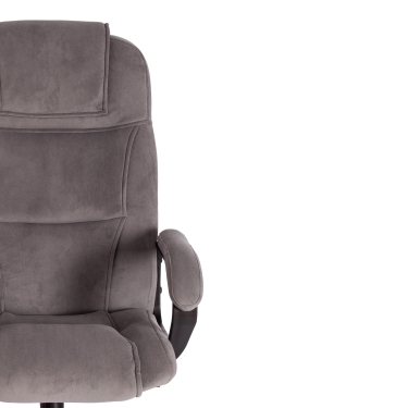 Кресло Tetchair BERGAMO 22 флок , серый, 29