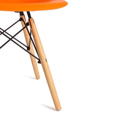 Стул Tetchair CINDY EAMES mod. 001 Оранжевый/orange
