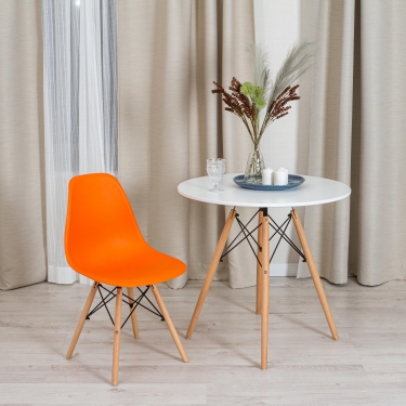 Стул Tetchair CINDY EAMES mod. 001 Оранжевый/orange