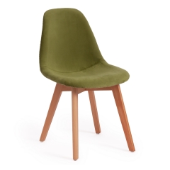 Стул Tetchair CINDY SOFT mod. C1021F1 Зеленый HLR 54/натуральный