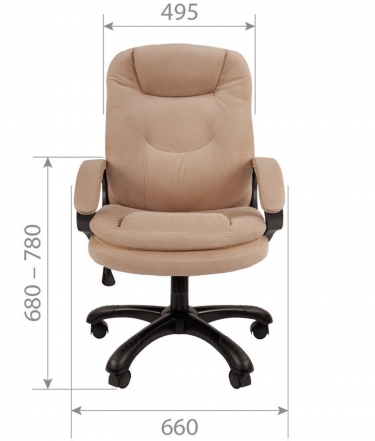 Кресло руководителя Chairman CHAIRMAN 668 HOME NEW Бежевый