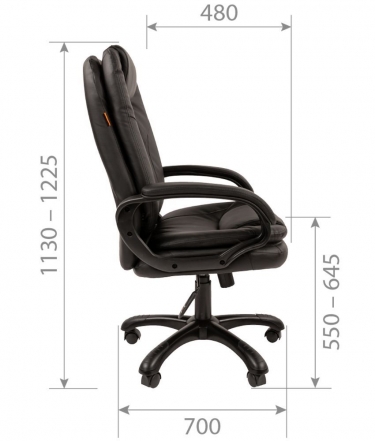 Кресло руководителя Chairman Chairman 668 NEW Серый