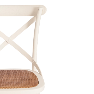 Стул Tetchair CROSS mod.CB2001 Белый butter white