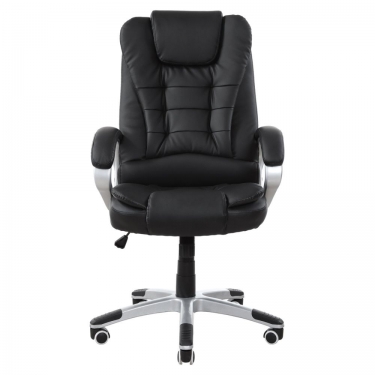 Кресло с массажным модулем BRABIX BRABIX Comfort MS-003 Черный