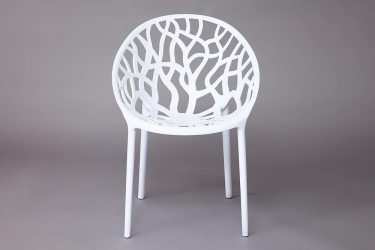 Стул Tetchair BUSH mod. 017 пластик, 6058,580см, белый