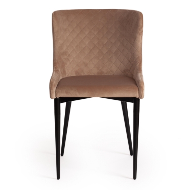 Стул полубарный Tetchair CHILLY mod. 7095пб ткань/металл, 53x44x94 см, высота до сиденья 66 см, темно-серый barkhat 14/черный