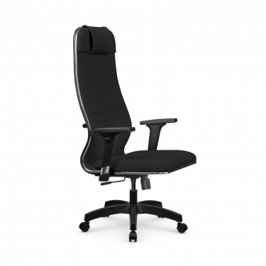 Кресло руководителя Метта Metta L 1m 38К2/2D Infinity Easy Clean MPES Комплект 6 Черное