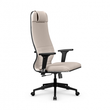 Кресло руководителя Метта Metta L 1m 38К2/2D Infinity Easy Clean MPES Комплект 8 Светло-бежевое