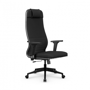 Кресло руководителя Метта Metta L 1m 38К2/2D Infinity Easy Clean MPES Комплект 8 Черное