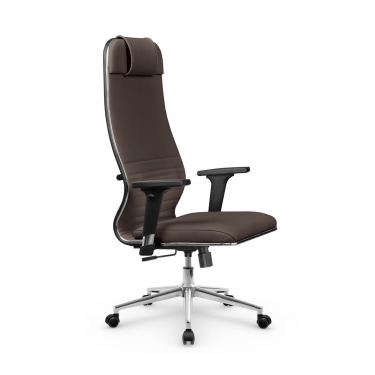 Кресло руководителя Метта Metta L 1m 38К2/2D Infinity Easy Clean MPES Комплект 9 Светло-коричневое