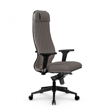 Кресло руководителя Метта Мetta L 1m 40M/2D Infinity Easy Clean MPES Комплект 4 Серое