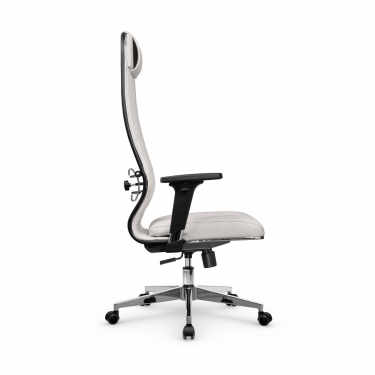 Кресло руководителя Метта Мetta L 1m 40M/2D Infinity Easy Clean MPES Комплект 5 Белое