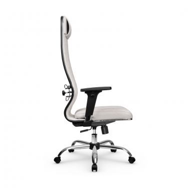 Кресло руководителя Метта Мetta L 1m 40M/2D Infinity Easy Clean MPES Комплект 7 Белое