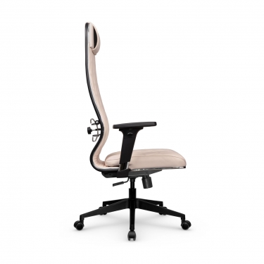 Кресло руководителя Метта Мetta L 1m 40M/2D Infinity Easy Clean MPES Комплект 8 Светло-бежевое