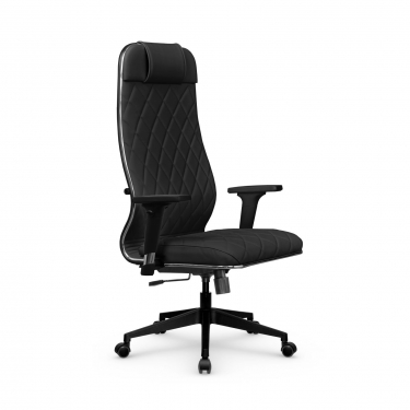 Кресло руководителя Метта Мetta L 1m 40M/2D Infinity Easy Clean MPES Комплект 8 Черное