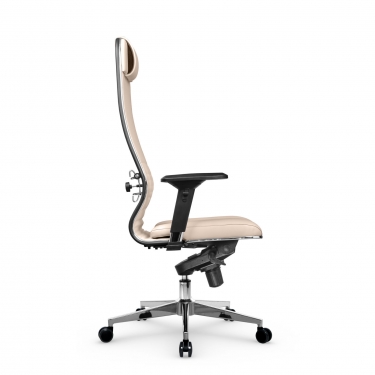 Кресло руководителя Метта Мetta L 1m 38K2/4D Infinity Easy Clean MPES Комплект 3 Молочное