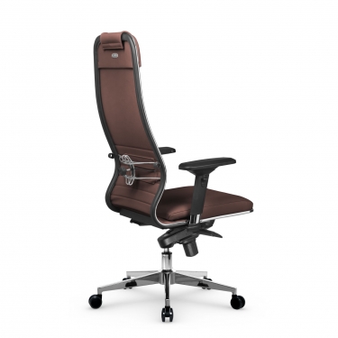 Кресло руководителя Метта Мetta L 1m 38K2/4D Infinity Easy Clean MPES Комплект 3 Темно-коричневое