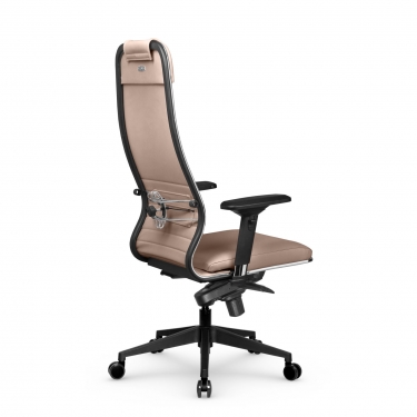 Кресло руководителя Метта Мetta L 1m 38K2/4D Infinity Easy Clean MPES Комплект 4 Темно-бежевое