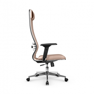 Кресло руководителя Метта Мetta L 1m 38K2/4D Infinity Easy Clean MPES Комплект 5 Темно-бежевое