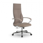 Кресло руководителя Метта Мetta L 1m 46/K Infinity Easy Clean MPES Комплект 5 Темно-бежевое