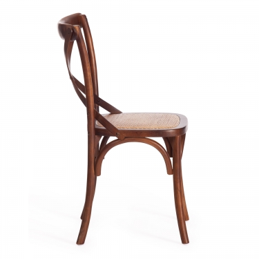 Стул Tetchair CROSS mod.CB2001 дерево береза, 49.553.587, Темный Орех 5