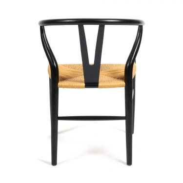 Стул Tetchair WISHBONE mod.CB2212 дерево вяз, 5750.579.5, черный