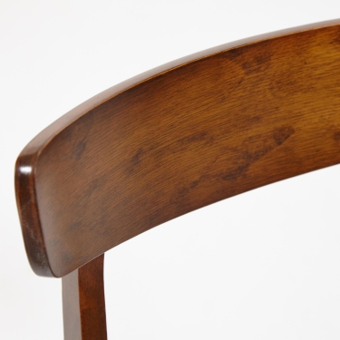 Барный стул Tetchair DRAKAR mod.4050 металл/дерево/экокожа, 51х56х95-116 см, высота сиденья 65-87 см, черный/орех/хром