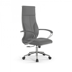 Кресло руководителя Метта Мetta L 1m 46/K Infinity Easy Clean MPES Комплект 10 Серое