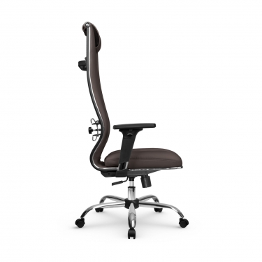 Кресло руководителя Метта Мetta L 1m 50M/2D Infinity Easy Clean MPES Комплект 5 Темно-коричневое