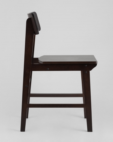 Стул Stool Group ODEN WOOD x2 из массива гевеи Эпрессо