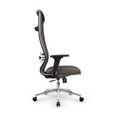 Кресло руководителя Метта Мetta L 1m 50M/2D Infinity Easy Clean MPES Комплект 7 Серое