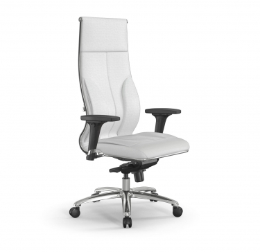 Кресло руководителя Метта Мetta L 1m 46/2D Infinity Easy Clean MPES Комплект 1 Белое