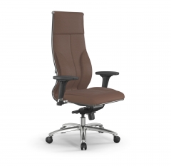 Кресло руководителя Метта Мetta L 1m 46/2D Infinity Easy Clean MPES Комплект 1 Светло-коричневое