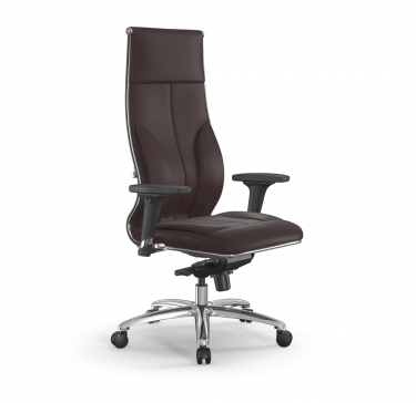 Кресло руководителя Метта Мetta L 1m 46/2D Infinity Easy Clean MPES Комплект 1 Темно-коричневое