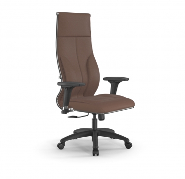 Кресло руководителя Метта Мetta L 1m 46/2D Infinity Easy Clean MPES Комплект 4 Светло-коричневое