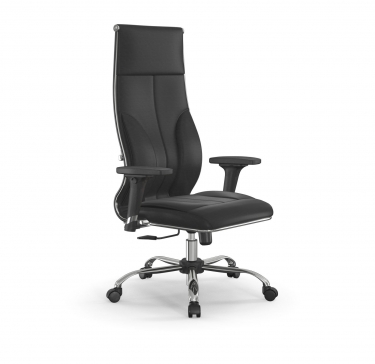 Кресло руководителя Метта Мetta L 1m 46/2D Infinity Easy Clean MPES Комплект 5 Черное