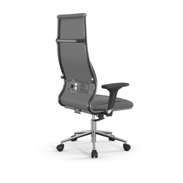 Кресло руководителя Метта Мetta L 1m 46/2D Infinity Easy Clean MPES Комплект 8 Серое