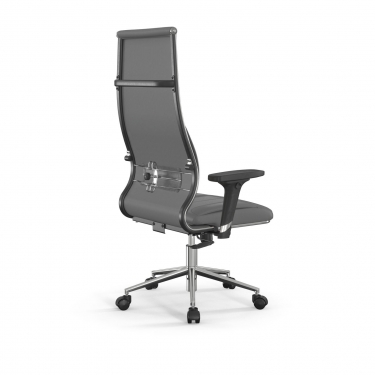 Кресло руководителя Метта Мetta L 1m 46/2D Infinity Easy Clean MPES Комплект 8 Серое