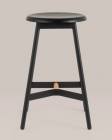 Стул полубарный Stool Group Knobb 650 см Черный