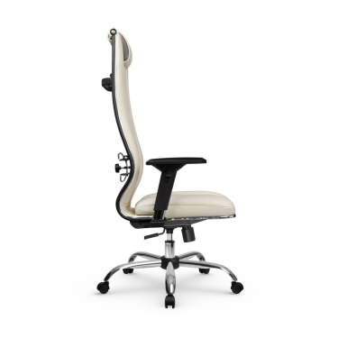 Кресло руководителя Метта МЕТТА L 1m 50M/4D Infinity Easy Clean MPES Комплект 5 Молочное