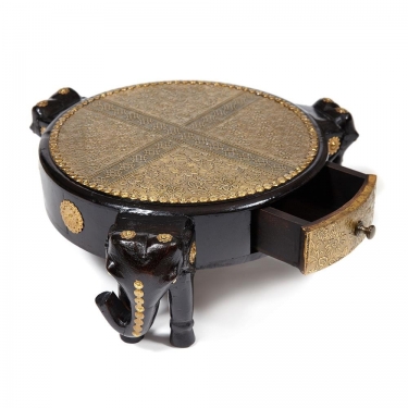 Столик кофейный Tetchair Secret De Maison ANGULER mod. 12454 алюминиевый сплав, 40,5x44,5x68,5см, античная медь