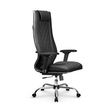 Кресло руководителя Метта МЕТТА L 1m 50M/4D Infinity Easy Clean MPES Комплект 5 Черное