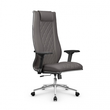 Кресло руководителя Метта МЕТТА L 1m 50M/4D Infinity Easy Clean MPES Комплект 7 Серое