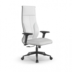 Кресло руководителя Метта Мetta L 1m 46/4D Infinity Easy Clean MPES Комплект 6 Белое