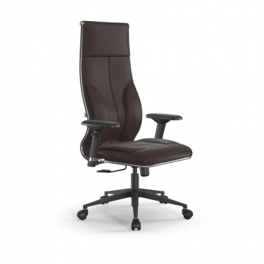 Кресло руководителя Метта Мetta L 1m 46/4D Infinity Easy Clean MPES Комплект 6 Темно-коричневое