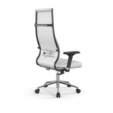 Кресло руководителя Метта Мetta L 1m 46/4D Infinity Easy Clean MPES Комплект 7 Белое